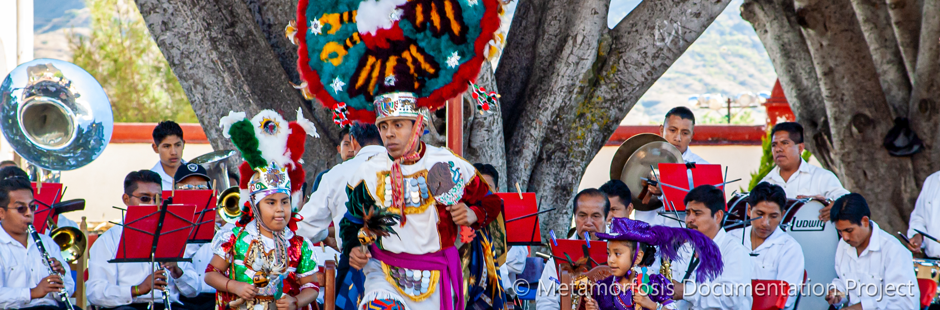 Photo of dancers of -Danza de la Pluma-